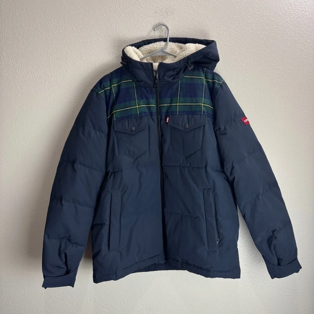 Levis Puffer Vintage Jacket Size Medium